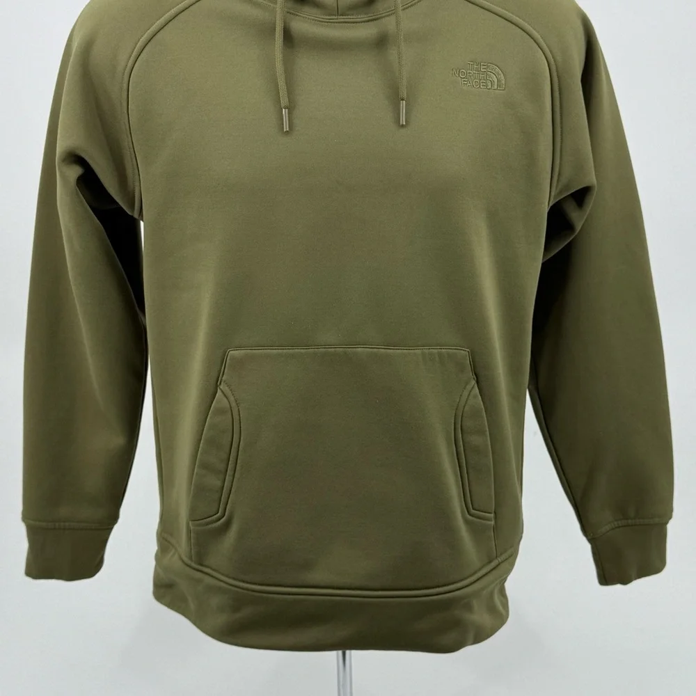 The North Face Echo Rock Hooded Pullover Hoodie Olive Green Men's XS Extra Small